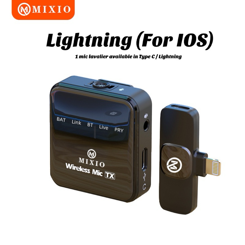 MIXIO-T9/T10 Second Wireless Microphone For Iphone