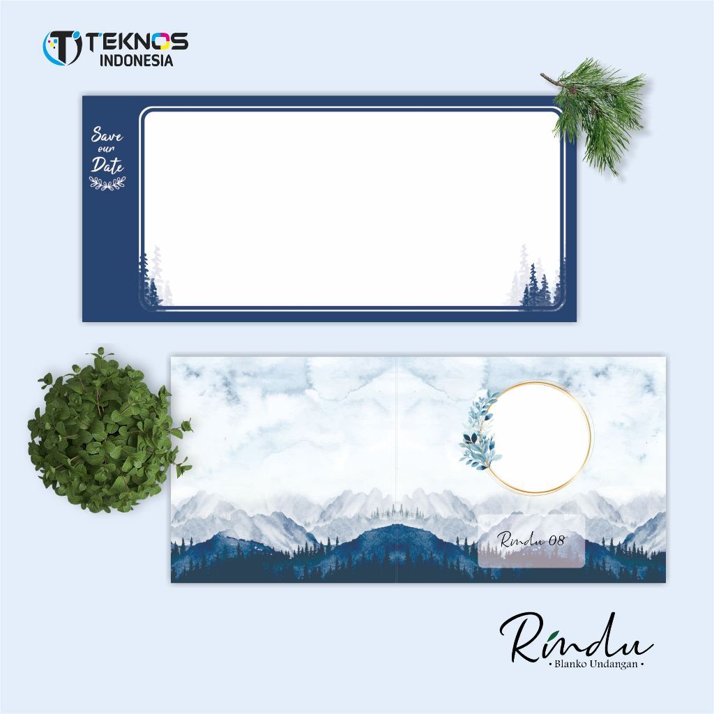 (100pcs) BLANGKO UNDANGAN NIKAH - BLANKO UNDANGAN KOSONGAN RINDU 08