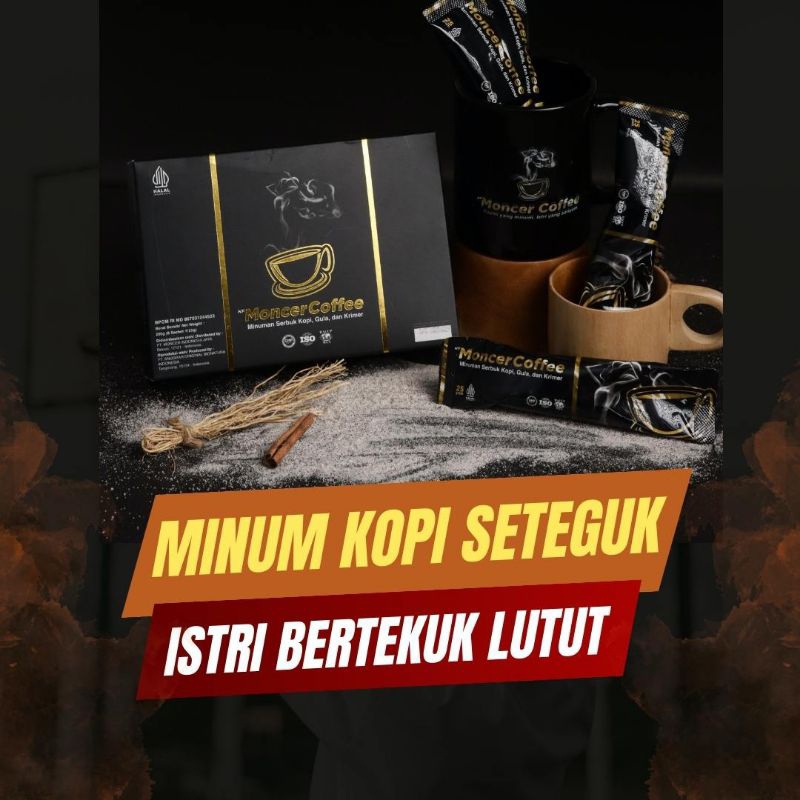 

MONCEER Coffee ASLI | Obat Penambah Stamina Pria Kuat Tahan lama - Rahasia Keluarga Harmonis BPOM HALAL ORIGINAL