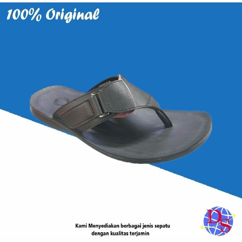 Sandal Jepit Pria Golden Way Strada 02 Hitam Sandal Pria
