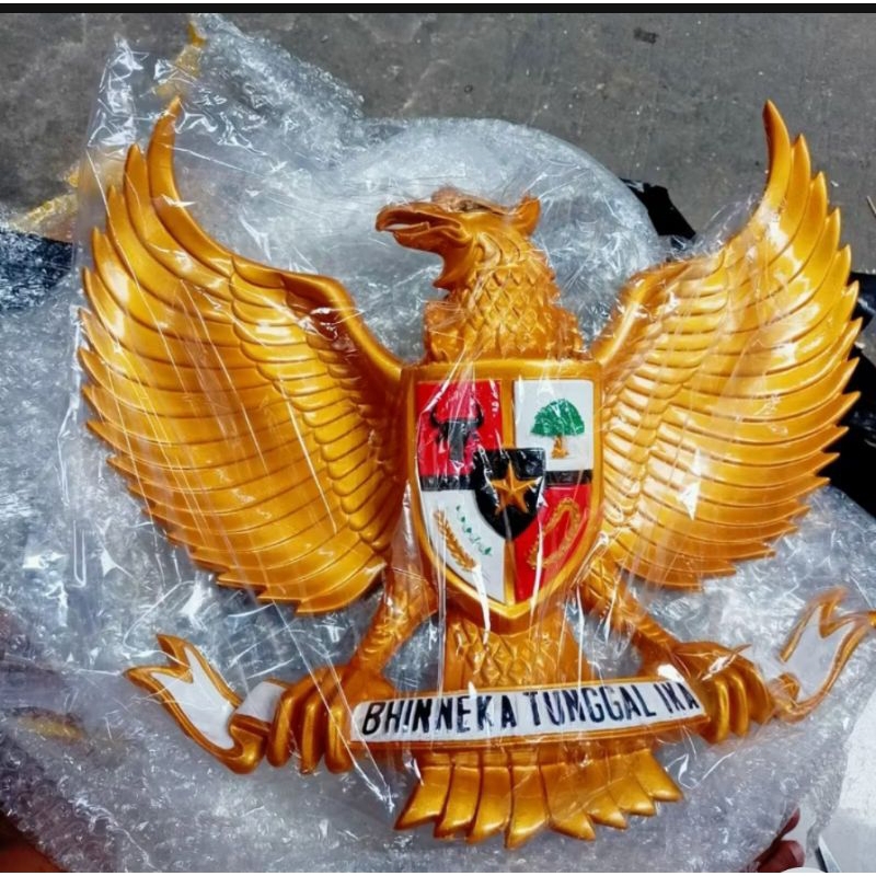 PATUNG GARUDA PANCASILA / LAMBANG GARUDA PANCASILA 40X50CM KHUSUS JNE DAN INSTAN SAJA