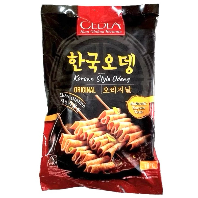 

Cedea Korean Style Odeng Original 480g