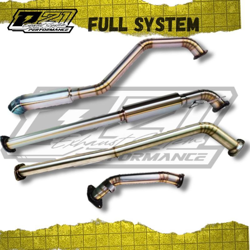 knalpot Innova 2gd Fortuner vrz full system