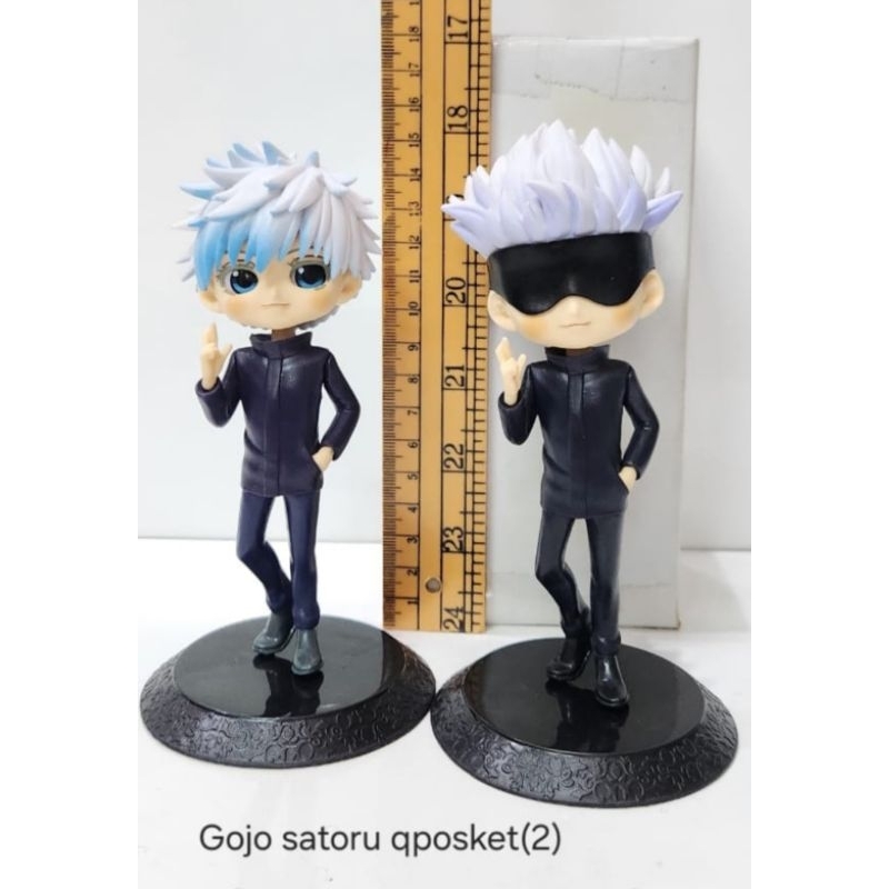 gojo satoru figure set 2 model. qposket