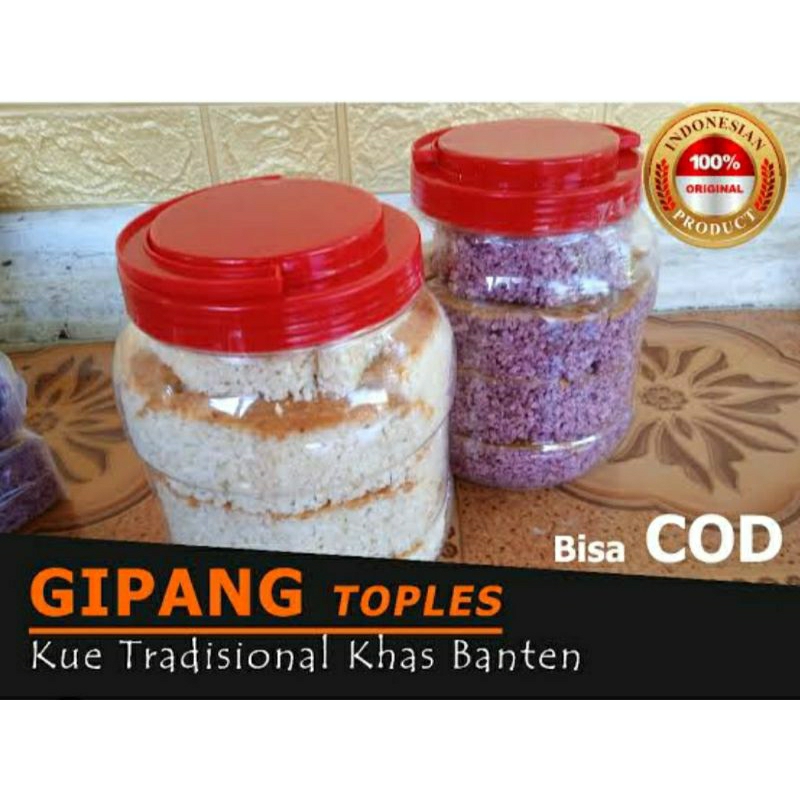 

Gipang Toples Khas Banten