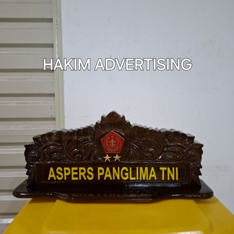 

PAPAN NAMA MEJA LOGO UKIRAN BERKUALITAS READY STOCK