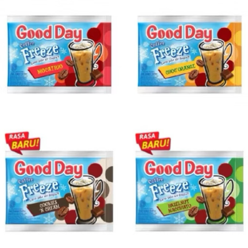 

Good Day Freeze Renteng [ 10 Sachet / 30 Gr ]