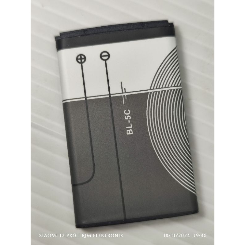 batre charger original BL-5C BARU ya