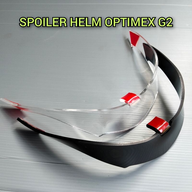 AKRILIK | Spoiler Helm G2 OPTIMAX / Spoiler G2 OPTIMAX