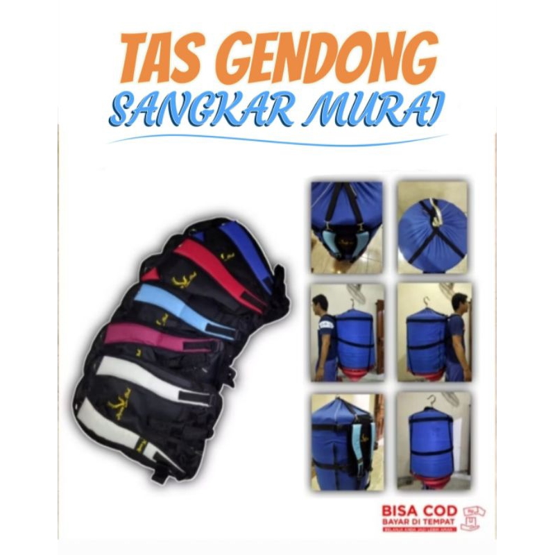 TAS GENDONG SANGKAR MULTIFUNGSI SANGKAR MURAI & SANGKAR KOTAK