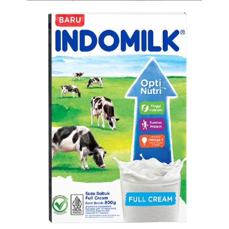 

Indomilk coklat cokelat full cream instan 800 gr