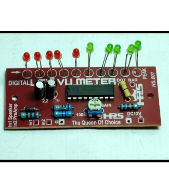 LED VU DISPLAY LM3915 led indikator sinyal mixer