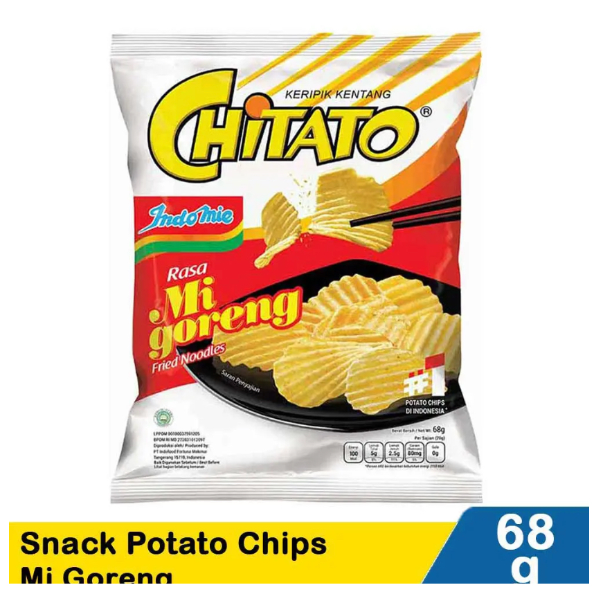 

Chitato Snack Potato Chips Mi Goreng 68 Gram