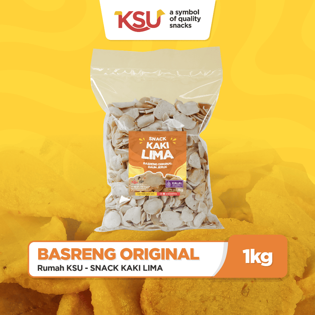 

(Bundle 1pcs) Basreng original 1kg