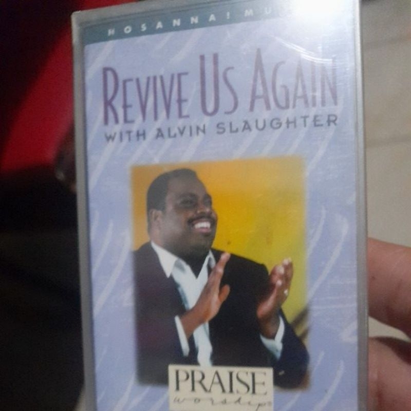 kaset pita rohani revive us again with alvin slaughter segelan (K701)