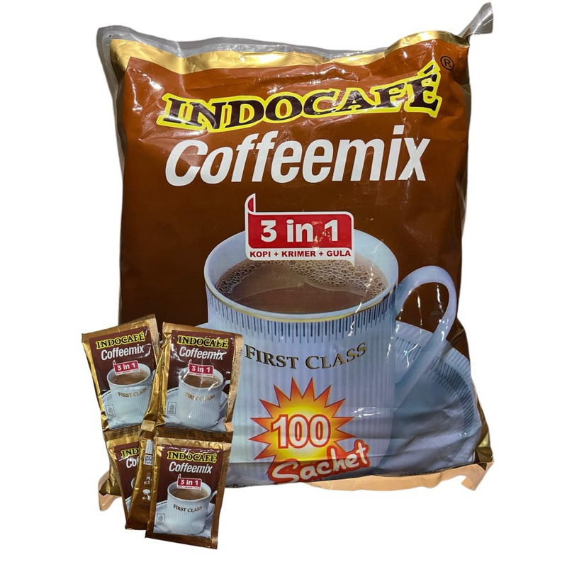 

Indocafe mix 1 Bal (10 renceng= 100 sachet)