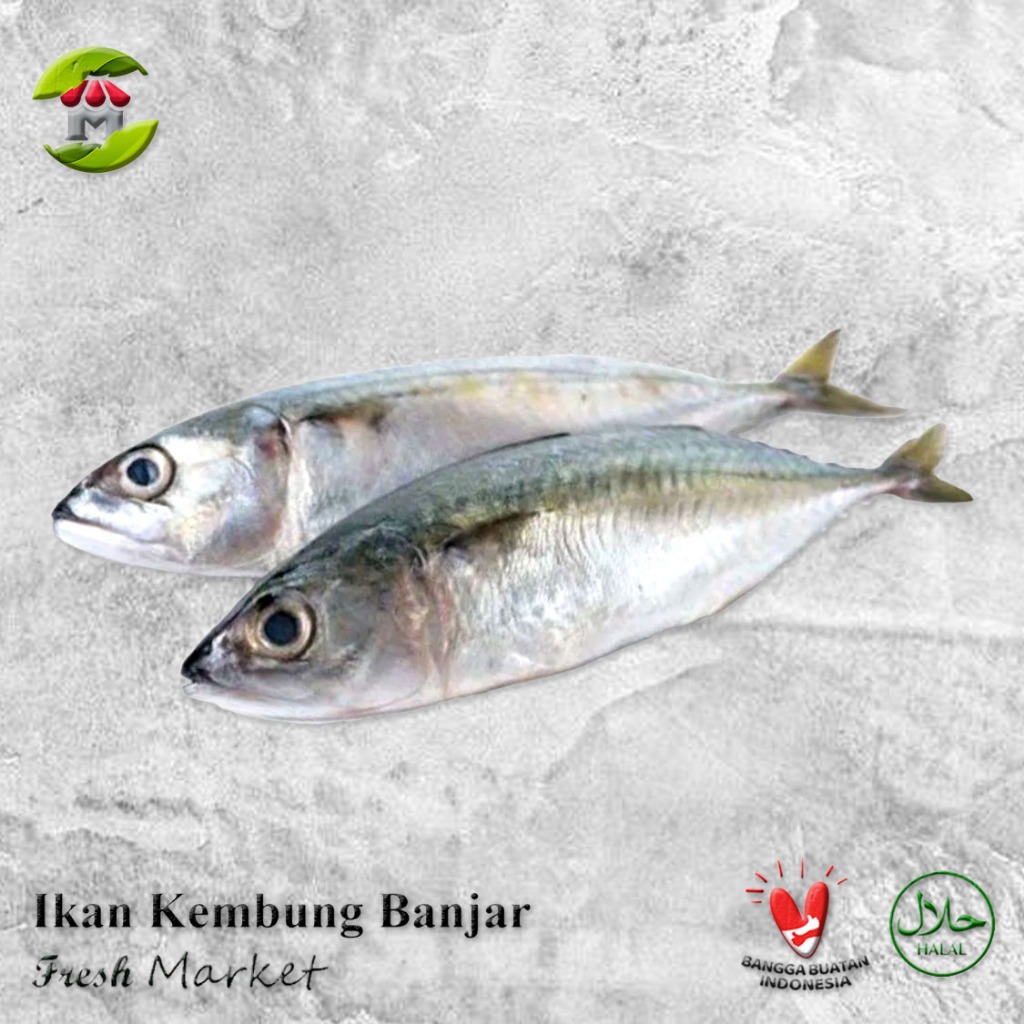 

[JAKTIM] Ikan Kembung Banjar Pack 900gr - 1kg