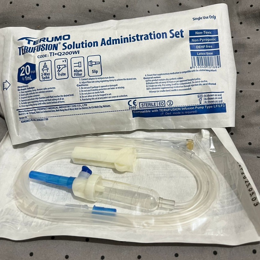 Promo Terbaru Infuset Terumo  Selang Infus Terumo  Infus set Terumo Dewasa