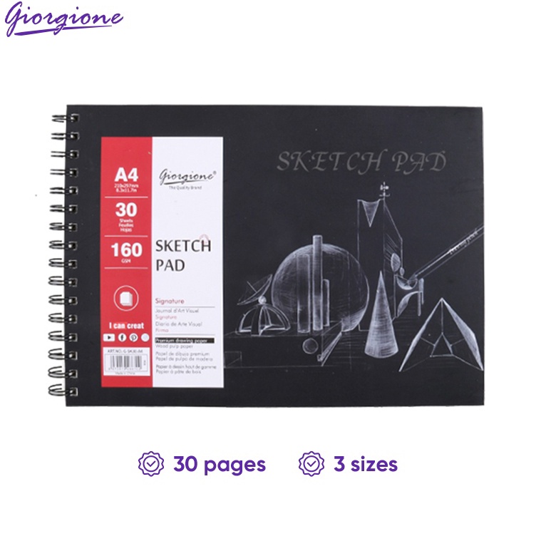 

Super Trending Giorgione Sketch Book Buku Skets A3A4A5 GSK3