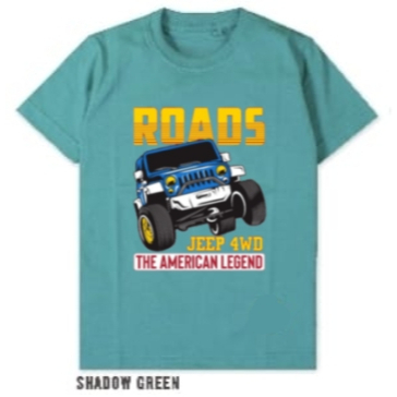 Baju Anak/Kaos Atasan anak laki-laki 2-9Thn Terlaris MOBIL 4WD