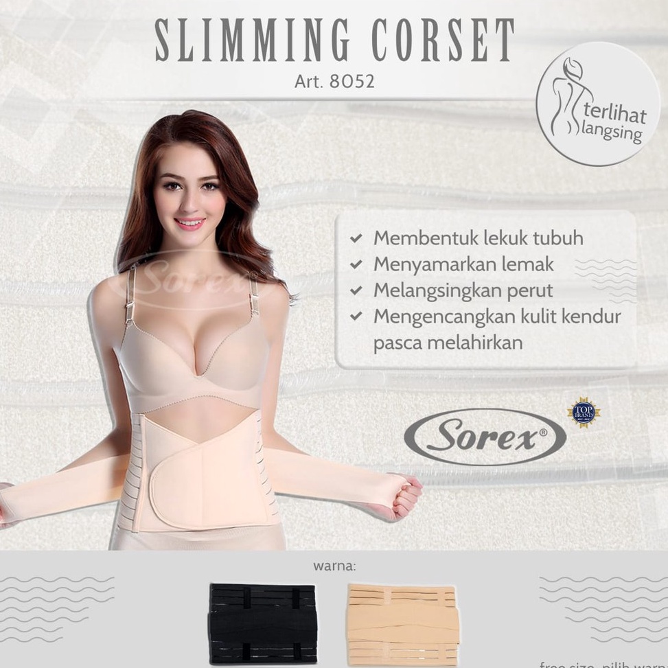 KODE J16C KORSET Pelangsing SOREX Korset Pasca Melahirkan Sorex Stagen 152 852 859 CherryBabyKidShop