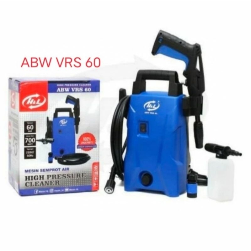Mesin Cuci Motor Mobil H&L VRS 60 Jet Cleaner