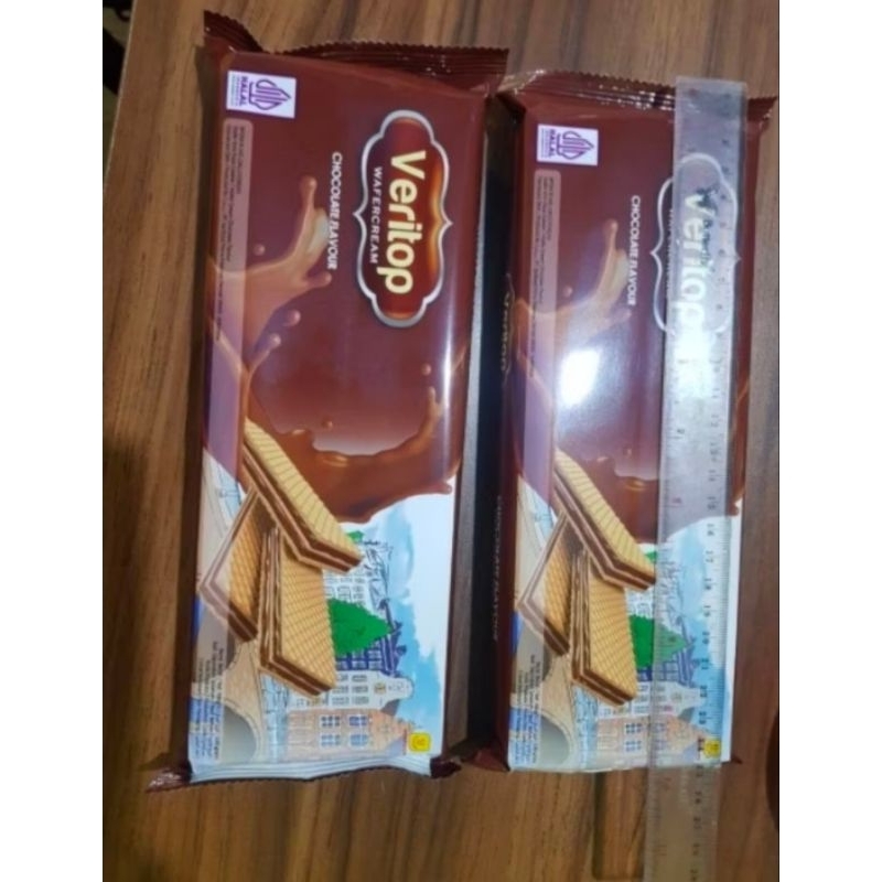 

VERITOP WAFER COKLAT 130GR