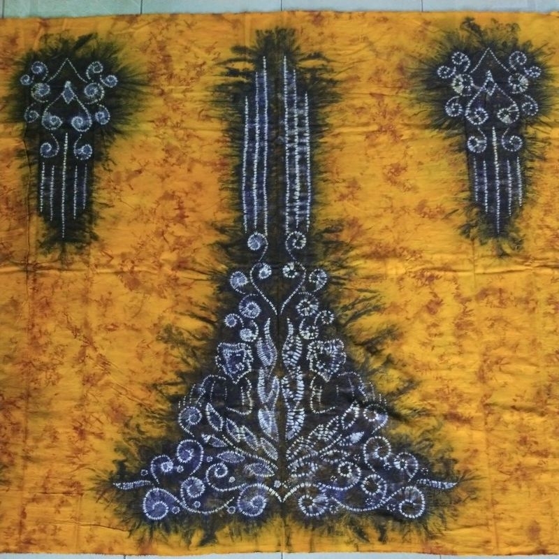 kain sasirangan motif bekantan