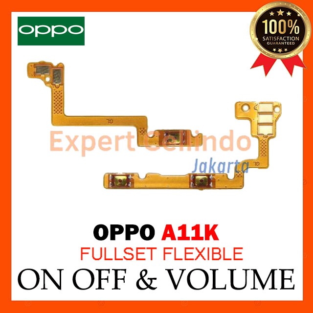 1 Set Flexible On Off Volume Oppo A11K