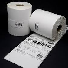 

Aimiofficial Kertas Label Sticker 100X150mm Label Pengiriman-Barcode Roll isi 500pcs