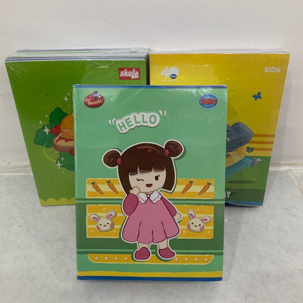 

Buku Tulis SIDU/SIDU SKOLA/SIDU MAXI 32/38/58