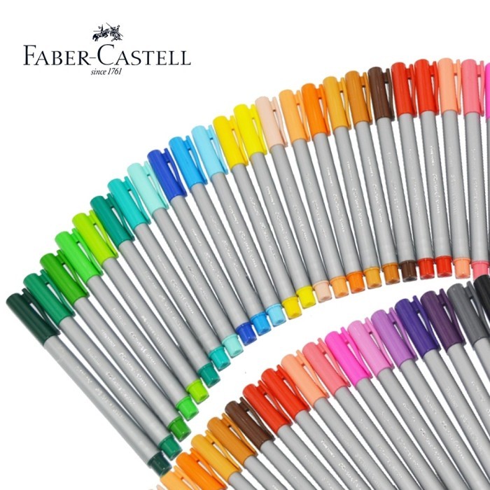 

FABER CASTELL - BALLPOINT FINELINER / FELT TIP PEN WARNA