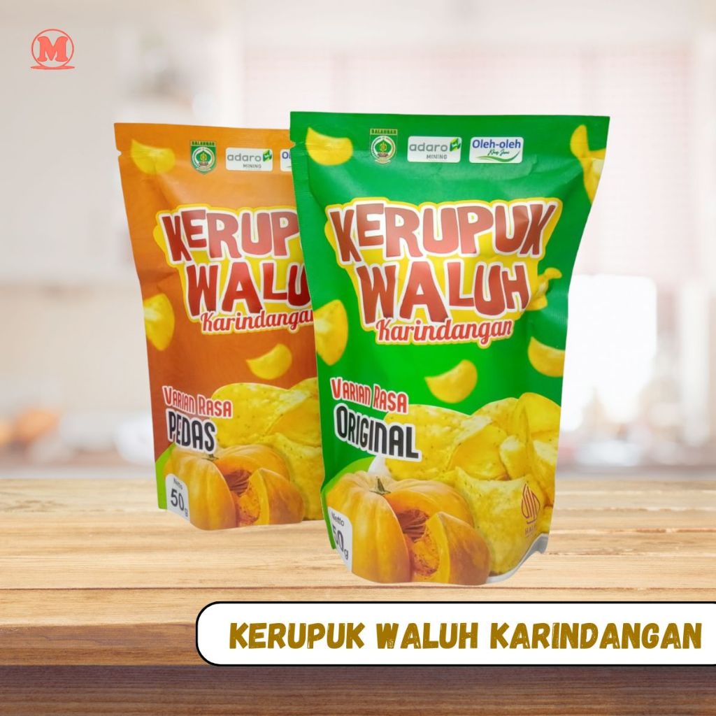 

Kerupuk Waluh Merk Karindangan Khas Balangan