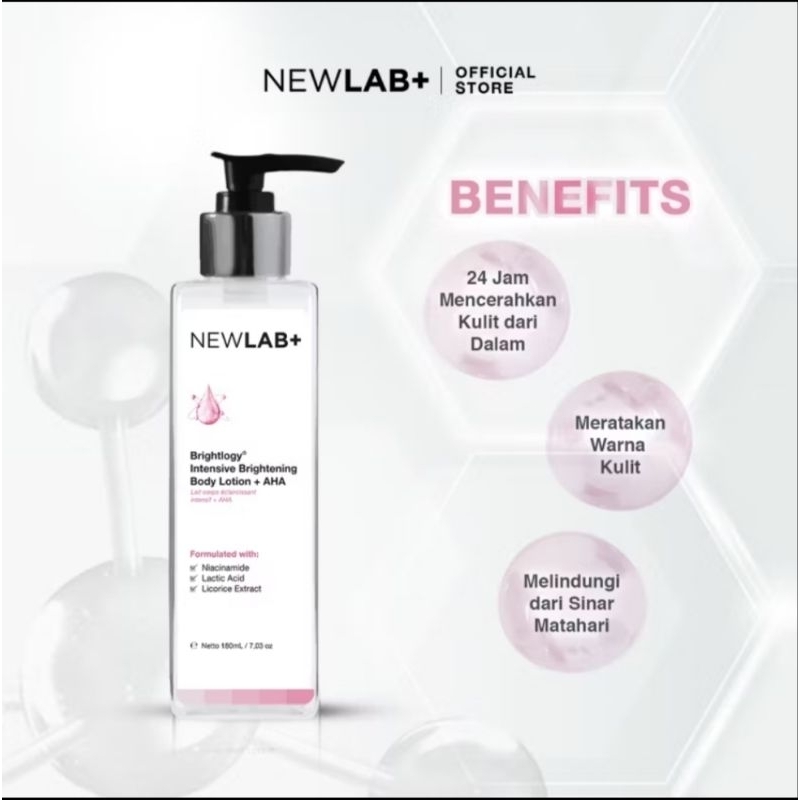 Newlab Brightlogy Intendive Body Lotion