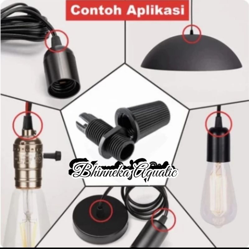 Cable Gland Jepit kabel Lampu Gantung Panel Box Pendant Lamp Wire Lock