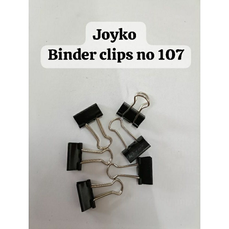 

PENJEPIT KERTAS/BINDER CLIP JOYKO 107 ECER (ISI 1 PCS)