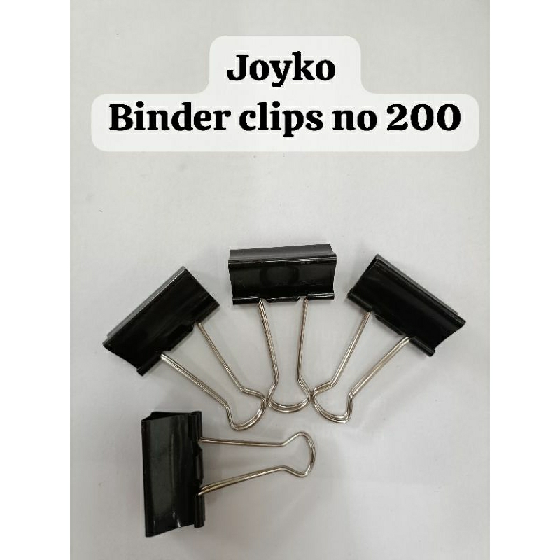 

PENJEPIT KERTAS/BINDER CLIP JOYKO 200 ECER (ISI 1 PCS)