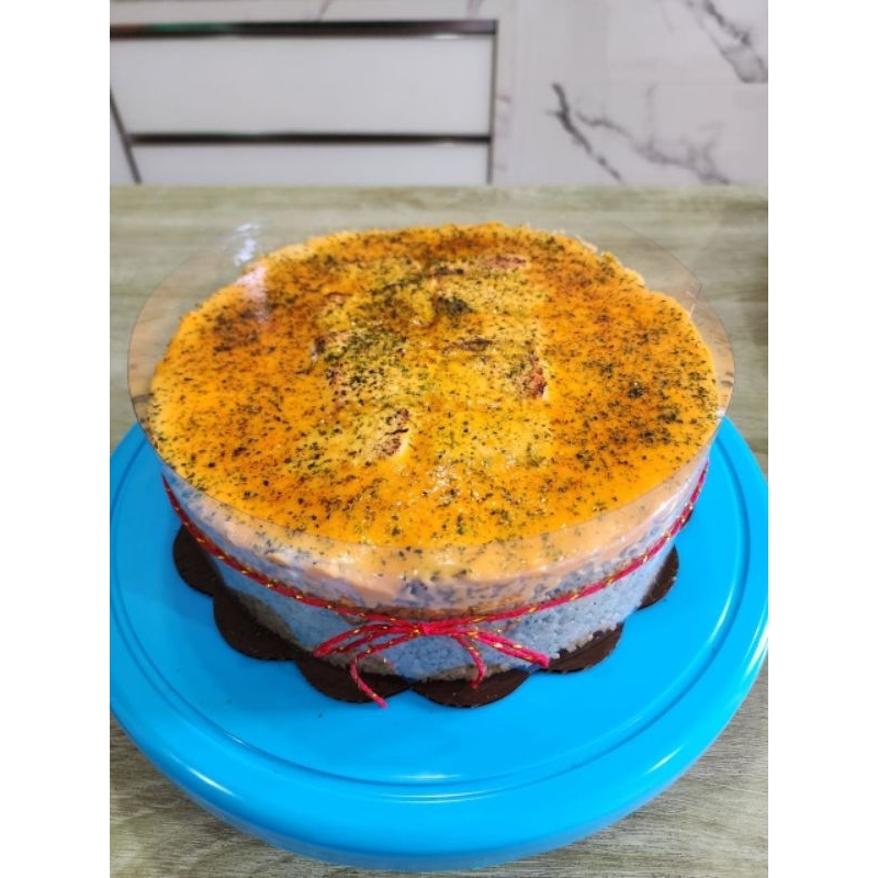 SALMON MENTAI CAKE