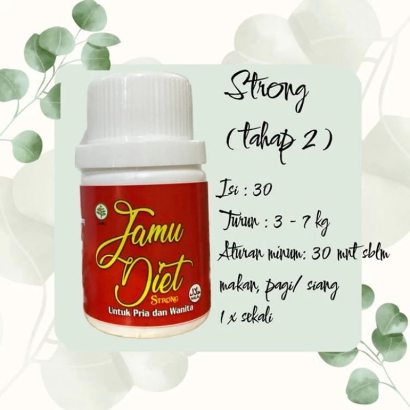 PROMO Slim Fast STRONG isi 30 Jamu Diet Princess Pelangsing Paling Ampuh