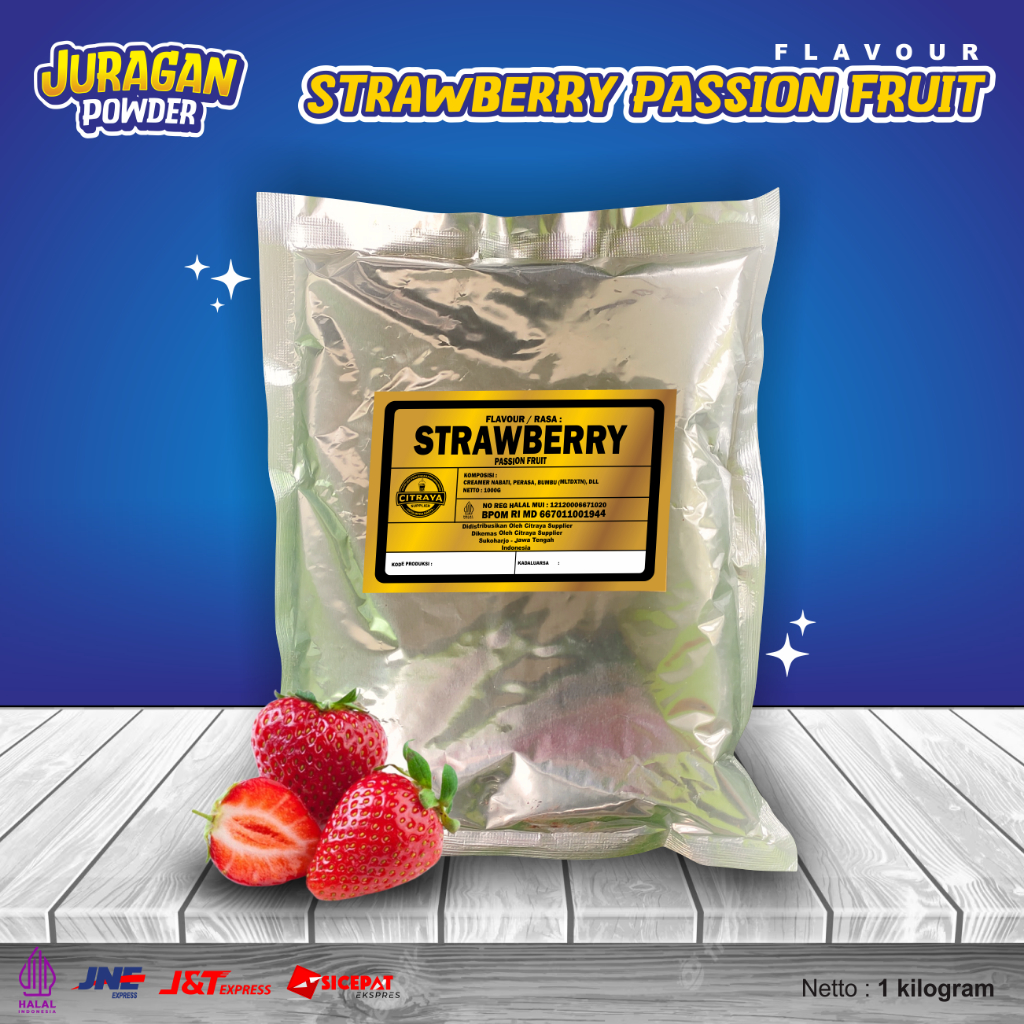

BUBUK MINUMAN RASA STRAWBERRY PASSION FRUIT / SERBUK MINUMAN RASA STRAWBERRY PASSION FRUIT / BUBUK MINUMAN INSTAN STRAWBERRY PASSION FRUIT / SERBUK MINUMAN INSTAN STRAWBERRY PASSION FRUIT / BUBUK INSTAN STRAWBERRY PASSION FRUIT