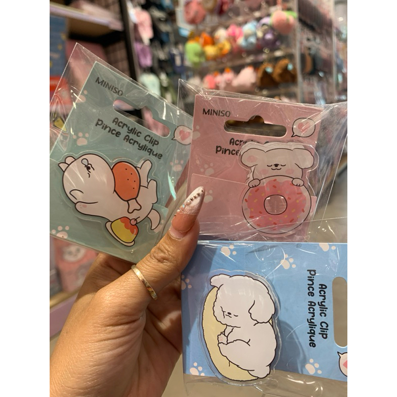 

Miniso Cha-cha-cha Series Acrylic Clip PDQ