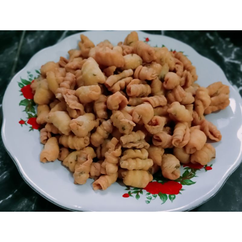 

1 Kg (1000 gr) Kue Bawang bentuk GARPU