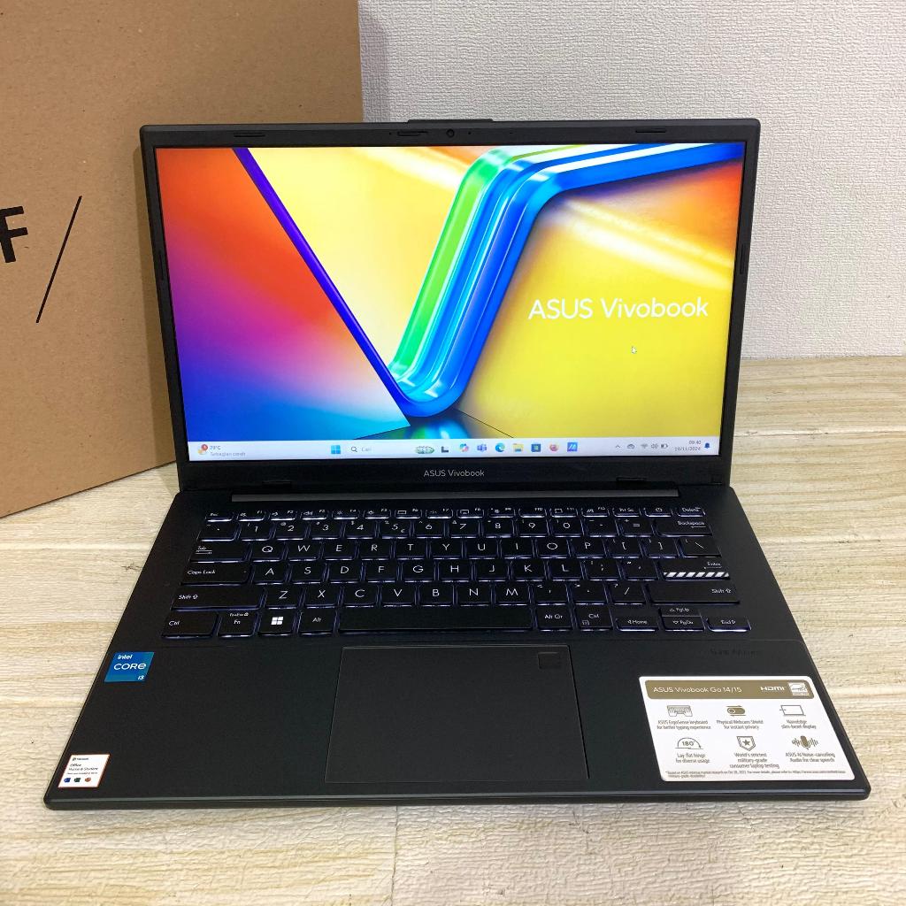 NEW Asus Vivobook Go 14 | Intel Core i3 N305 | RAM 8GB | SSD 256GB | 14" FHD | WIN 11 ORI + OHS 2021