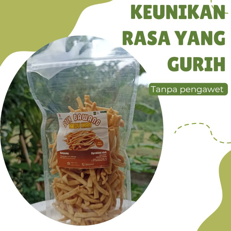 

stik bawang rasa kaldu ikan