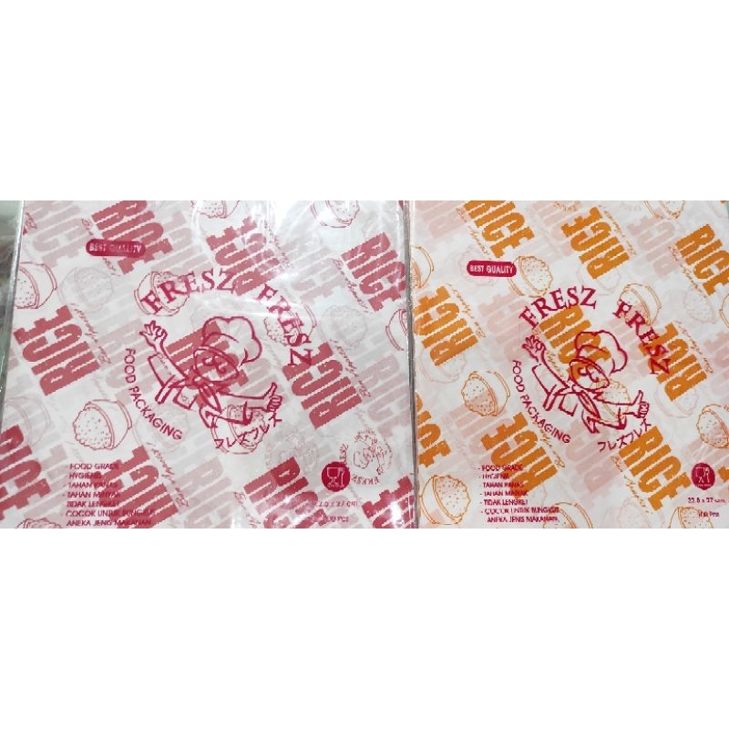 Kertas nasi Motif 22,5x27 cm