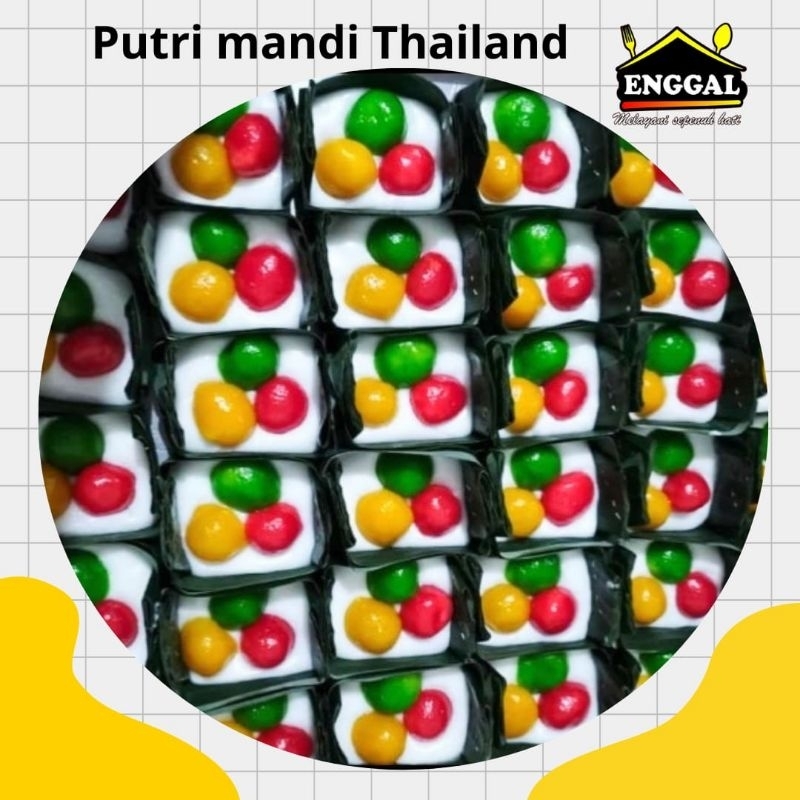 

Kue Putri Mandi / Kue Tadisional/ Kue Basah