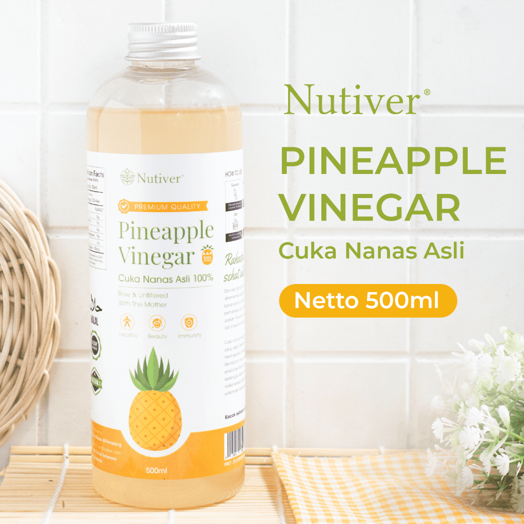 

NUTIVER Cuka Nanas / Pineapple Vinegar