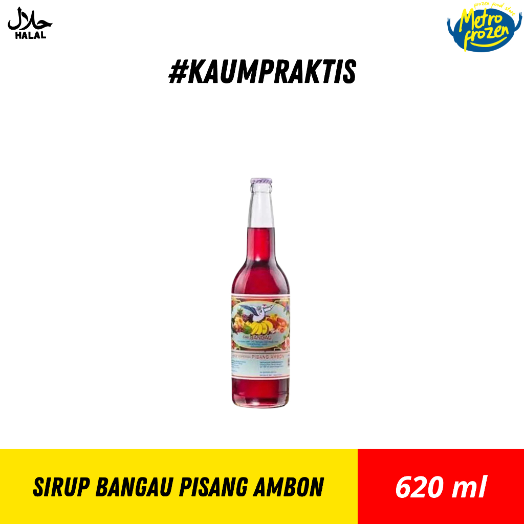 

SIRUP BANGAU Pisang ambon & Cocopandan 620ml