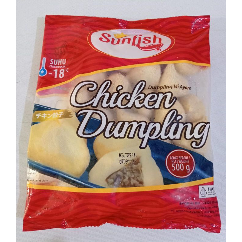

SUNFISH DUMPLING CHICKEN AYAM 500gr