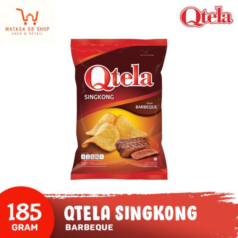 

Qtela Singkong 175 gr BBQ , Original , Balado - Snack Qtela - Snack Cassava - Qtela Singkong - Keripik Singkong